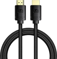 Baseus HDMI 2.1 Cable HDMI male - HDMI male 1m Μαύρο