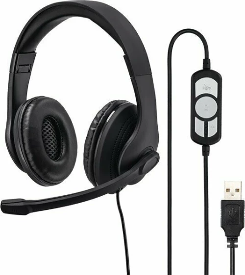 HAMA HS-USB300 Μαύρο