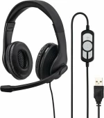 HAMA HS-USB300 Μαύρο