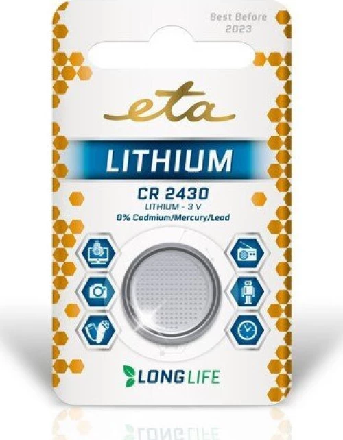ETA Lithium CR2430 (1τμχ)