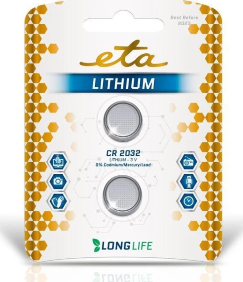 ETA Lithium CR2032 (1τμχ)