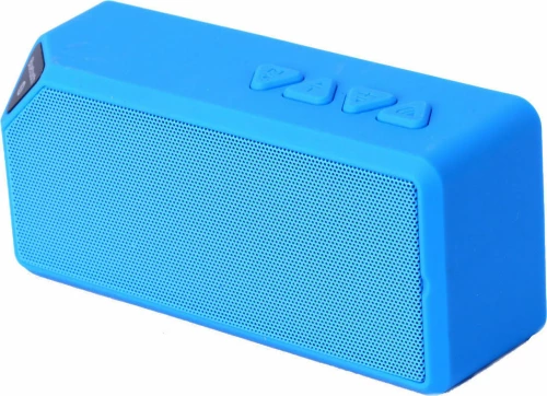 X3S Ηχείο Bluetooth 3W με Ραδιόφωνο Blue