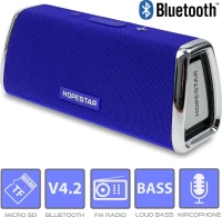 Hopestar H23 Ηχείο Bluetooth 10W με Ραδιόφωνο Blue