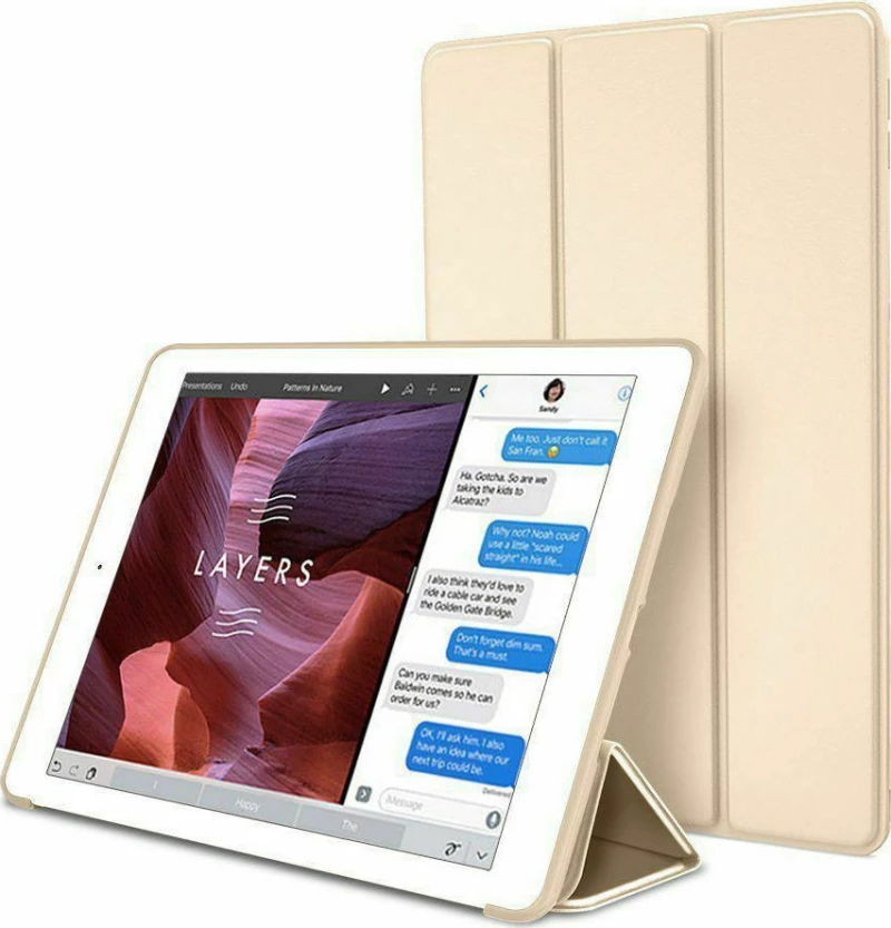 Flip Cover Stand Χρυσό (Galaxy Tab A7)