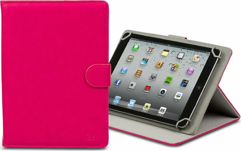 Rivacase Flip Cover Ροζ (Universal 10")