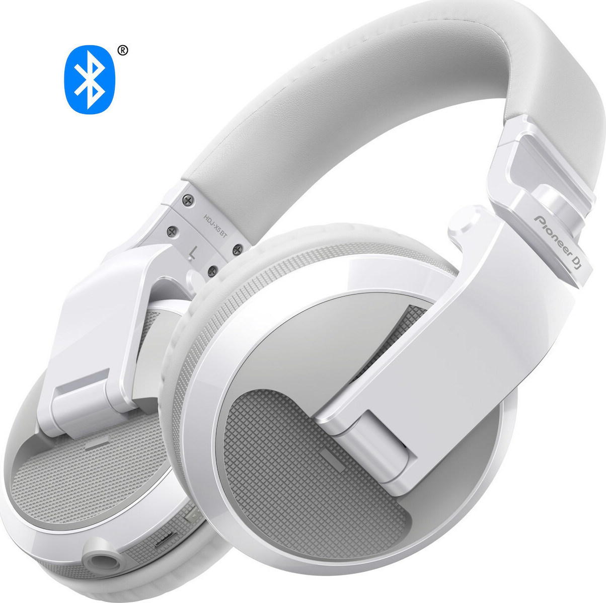 Pioneer HDJ-X5BT Ασύρματα Over Ear DJ Ακουστικά Λευκά