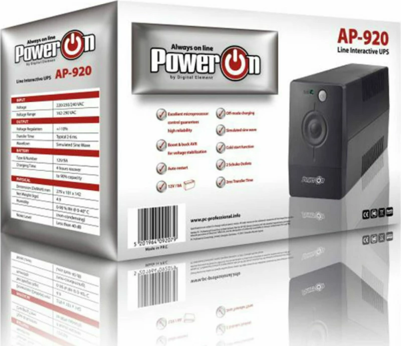Ups Power On Ap-920 920Va