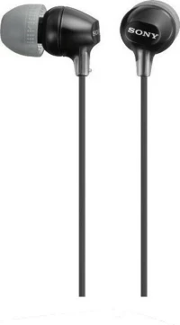 Sony In-Ear Headphones Black (Mdrex15Lpb.Ae) (Snymdrex15Lpbae)