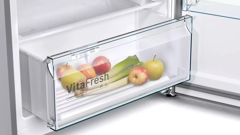 Bosch KDN43V1FA Ψυγείο Δίπορτο NoFrost Inox