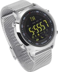 Xwatch Ex-18 Smart Watch Bluetooth 4.0 Άδιάβροχο 5Atm Με Μεταλλικό Μπρασελέ