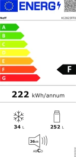 Neff KI2823FF0 Εντοιχιζόμενο Μονόπορτο Ψυγείο