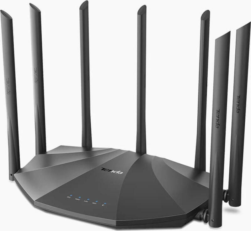 Tenda AC23 wireless router Gigabit Ethernet Dual-band (2.4 GHz / 5 GHz) Black