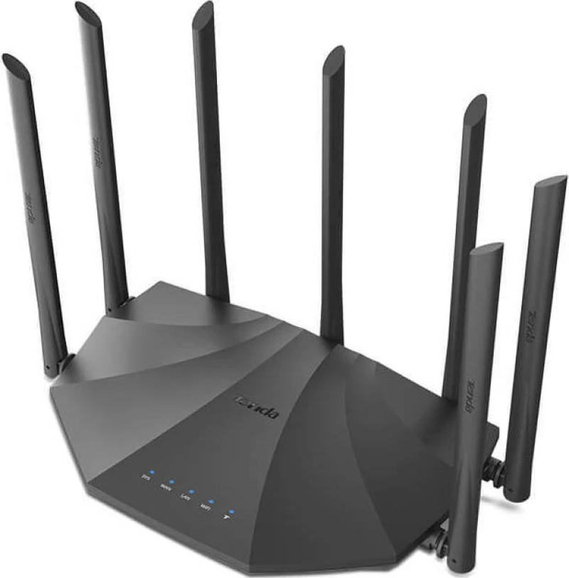 Tenda AC23 wireless router Gigabit Ethernet Dual-band (2.4 GHz / 5 GHz) Black