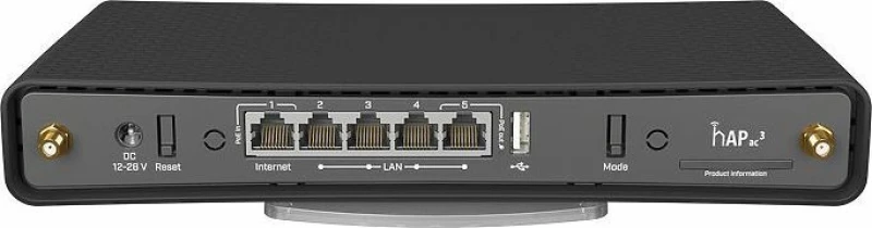 Mikrotik Wireless Dual-Band Router , Hap Ac³ With Routeros L4 License (Rbd53Ig-5Hacd2Hnd)