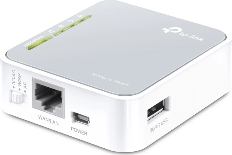 Tp-Link Tl-Mr 3020 Portable Wireless N Router V3