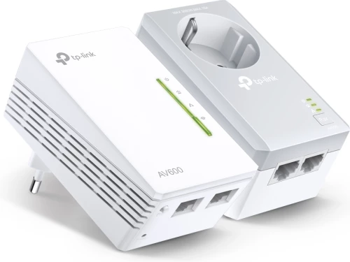 Tp-Link Av600 2-Port Powerline Wifi Extender Kit Tl-Wpa4226Kit V5