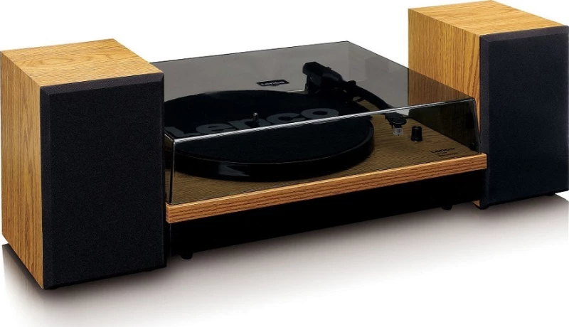 Lenco Turntable Ls-300 Wood Πικάπ