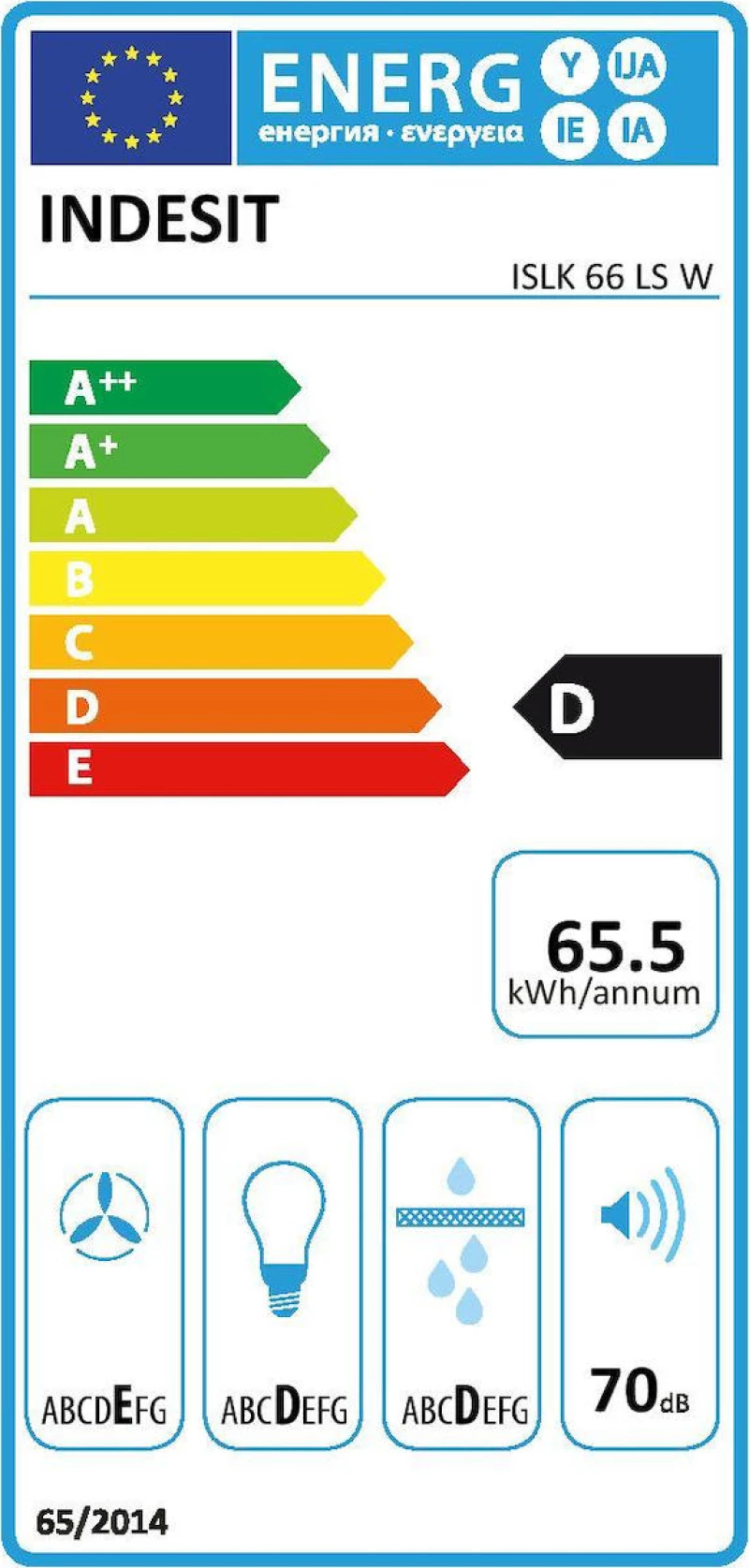 Indesit ISLK 66 LS W