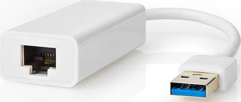 Αντάπτορας Δικτύου Usb Nedis Ccgb61950Wt02 Male Usb-A To Female Rj45