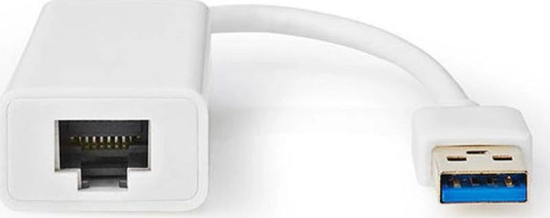Αντάπτορας Δικτύου Usb Nedis Ccgb61950Wt02 Male Usb-A To Female Rj45