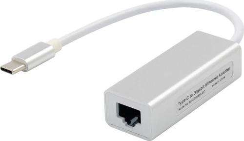 ST733 USB-C σε RJ45 Aσημί