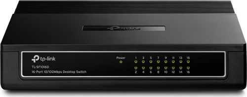 Tp-Link Desktop Switch Tl-Sf10016D, 10/100Mbps, 16 Θύρες, Ver. 6.0