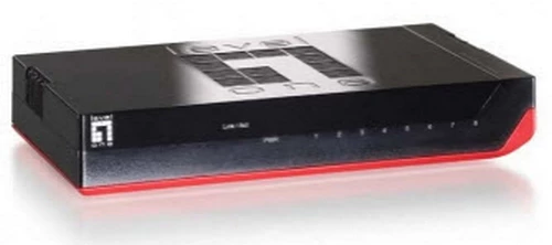 Levelone Gbe Switch Gsw-0807, 8-Port 10/100/1000Mbps, Jumbo 9K, Ver. 5.0