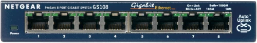 Netgear ProSafe 8-Port Gigabit Desktop Switch Μη διαχειρίσιμος