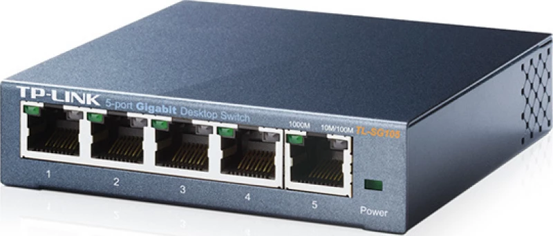 Tp-Link Tl-Sg105 10/100/1000Mbps Desktop Switch 5-Θυρών - Tp-Link 6649 V2 Tp-Link