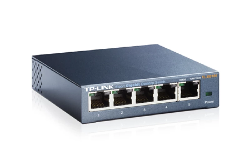 Tp-Link Tl-Sg105 Μεταγωγέας Δικτύου Μη Διαχειρίσιμος Μαύρος (Μαύρο)