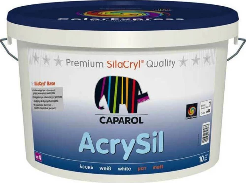 Caparol Acrysil Λευκό 1.25lt
