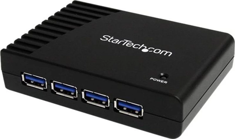 StarTech 4 Port Black SuperSpeed USB 3.0 Hub