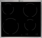 Electrolux EHF16240XK hob Black Built-in Zone induction hob 4 zone(s)