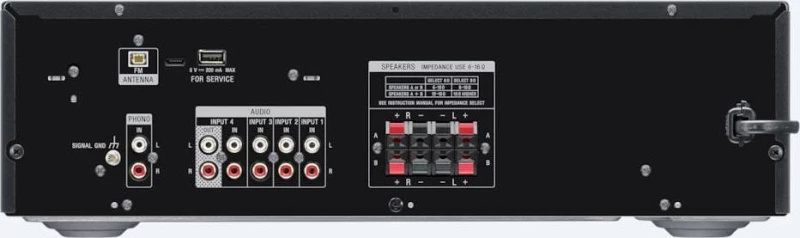 Sony STR-DH190 Στερεοφωνικός δέκτης με είσοδο Phono και συνδεσιμότητα Bluetooth(R)