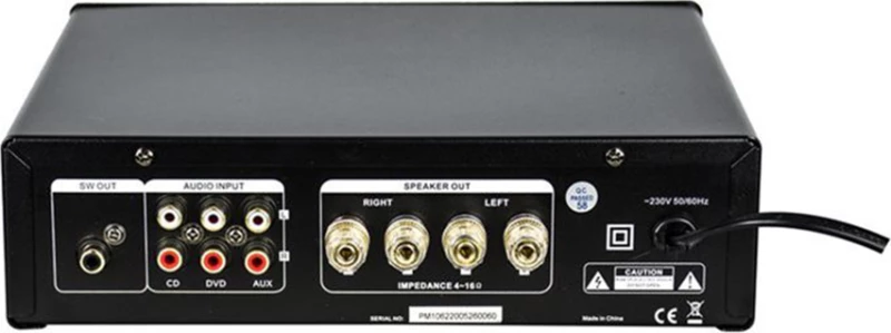 React Pm1 Στερεοφωνικός Ενισχυτής Hi-Fi Με 2 Εξόδους Ηχείων.