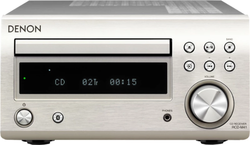 Denon RCD-M41 silver - bluetooth