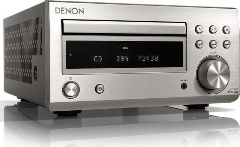 Denon RCD-M41 silver - bluetooth