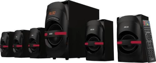 Speakers Akai Ht014A-5086F 5.1 105 W, Black