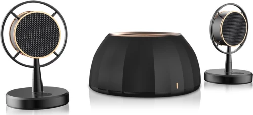 Microlab Ηχεία Micmusic, 2.1Ch, Bluetooth, 5W & 2X 2.5W, 3.5Mm, Μαύρα