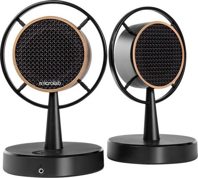 Microlab Ηχεία Micmusic, 2.1Ch, Bluetooth, 5W & 2X 2.5W, 3.5Mm, Μαύρα