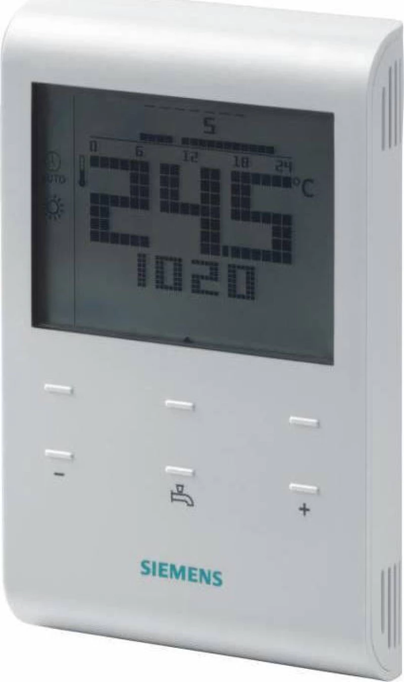 Siemens RDE100.1DHW Θερμοστάτης Εβδομαδιαίος