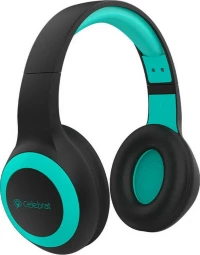 Celebrat Headphones Με Μικρόφωνο A23-Bl, Bluetooth, 40Mm, Μαύρο-Πράσινο