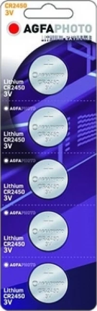 Agfa Cr2450 5Τεμ Λιθίου Μπαταρία