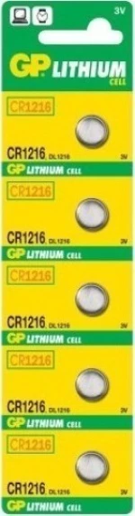 GP Batteries Lithium Cell CR1216 (5τμχ)