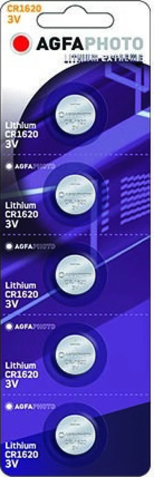 Agfa Cr1620 5Τεμ Λιθίου Μπαταρία