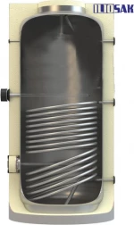 ILIOsak Boiler Λεβητοστασίου BL1 500lt με έναν Εναλλάκτη