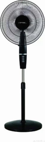 Gruppe FS 40-413 Ανεμιστήρας Δαπέδου 60W με Διάμετρο 40cm Black
