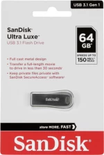 Sandisk Ultra Luxe 64GB USB 3.1