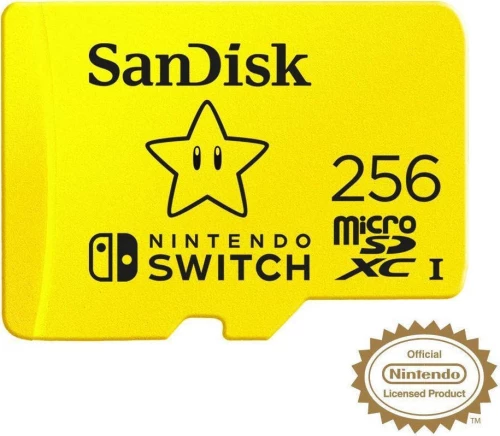 Sandisk Nintendo Switch microSDXC 256GB U3