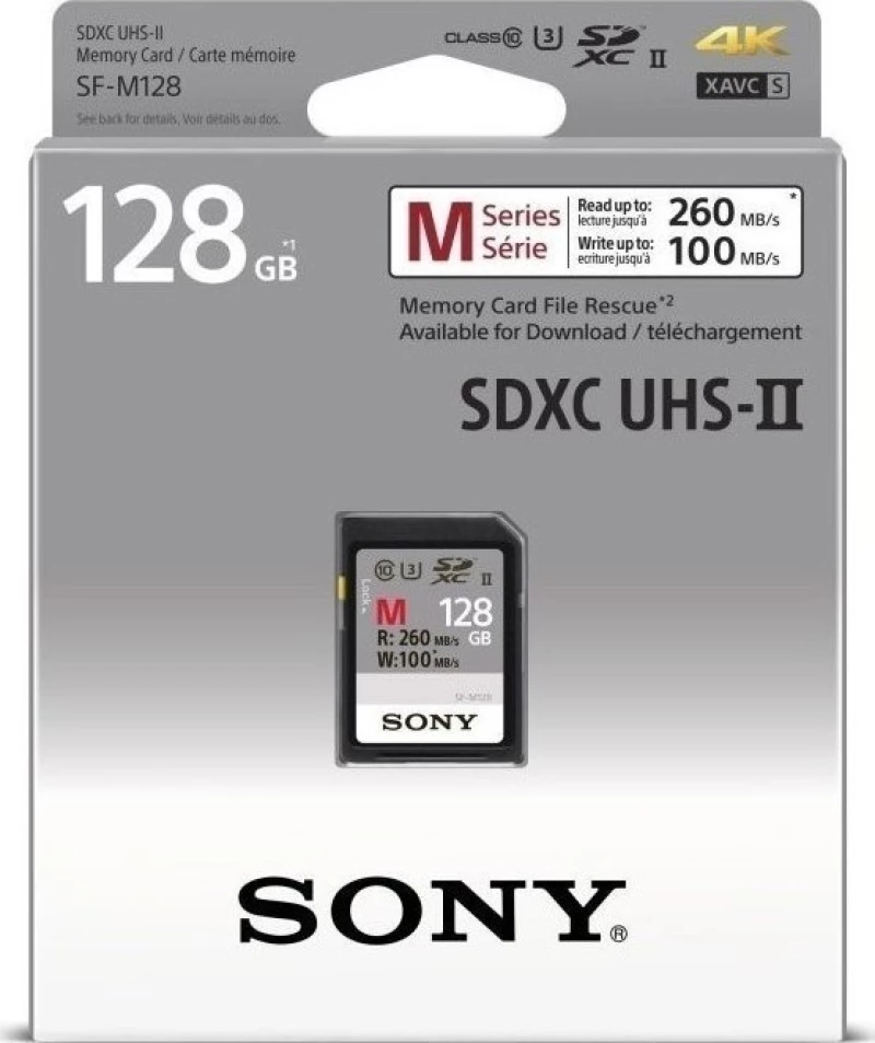 Sony SF-M128 SDXC 128GB U3